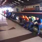 Kereta terlambat di Cirebon, penumpang terlantar (Liputan6.com / Panji Prayitno)