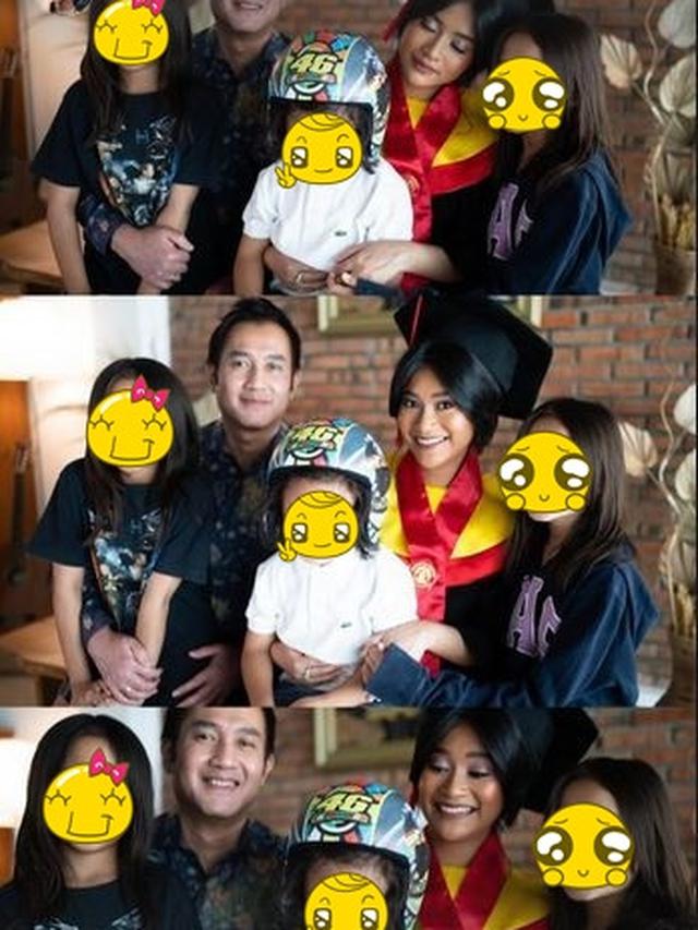 8 Momen Wisuda Online Siti Adira Kania, Ditemani Aldi Bragi dan Ikke Nurjanah