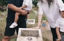 Potret Momo Geisha Ziarah ke Makam Ayah di Pekanbaru, Anak-Anak Pertama Kali ke Kampung Halaman