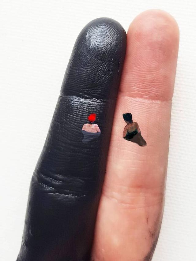 Jadikan Tangan Sebagai Kanvas, 6 Karya Seniman Ini Bak Sungguhan