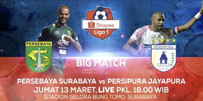 VIDEO: Nantikan Serunya Persebaya Vs Persipura Live Exclusive di Indosiar dan Vidio