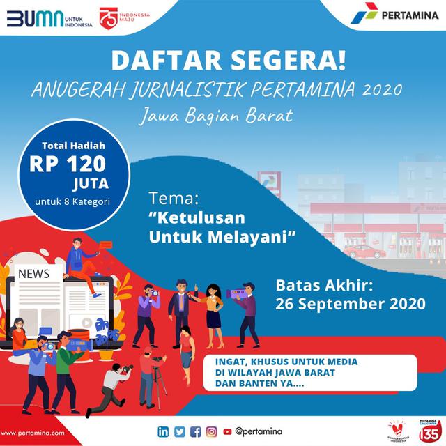Ajp 2020 Jawa Bagian Barat Digelar Total Hadiah Hingga Rp 120 Juta Bisnis Liputan6 Com