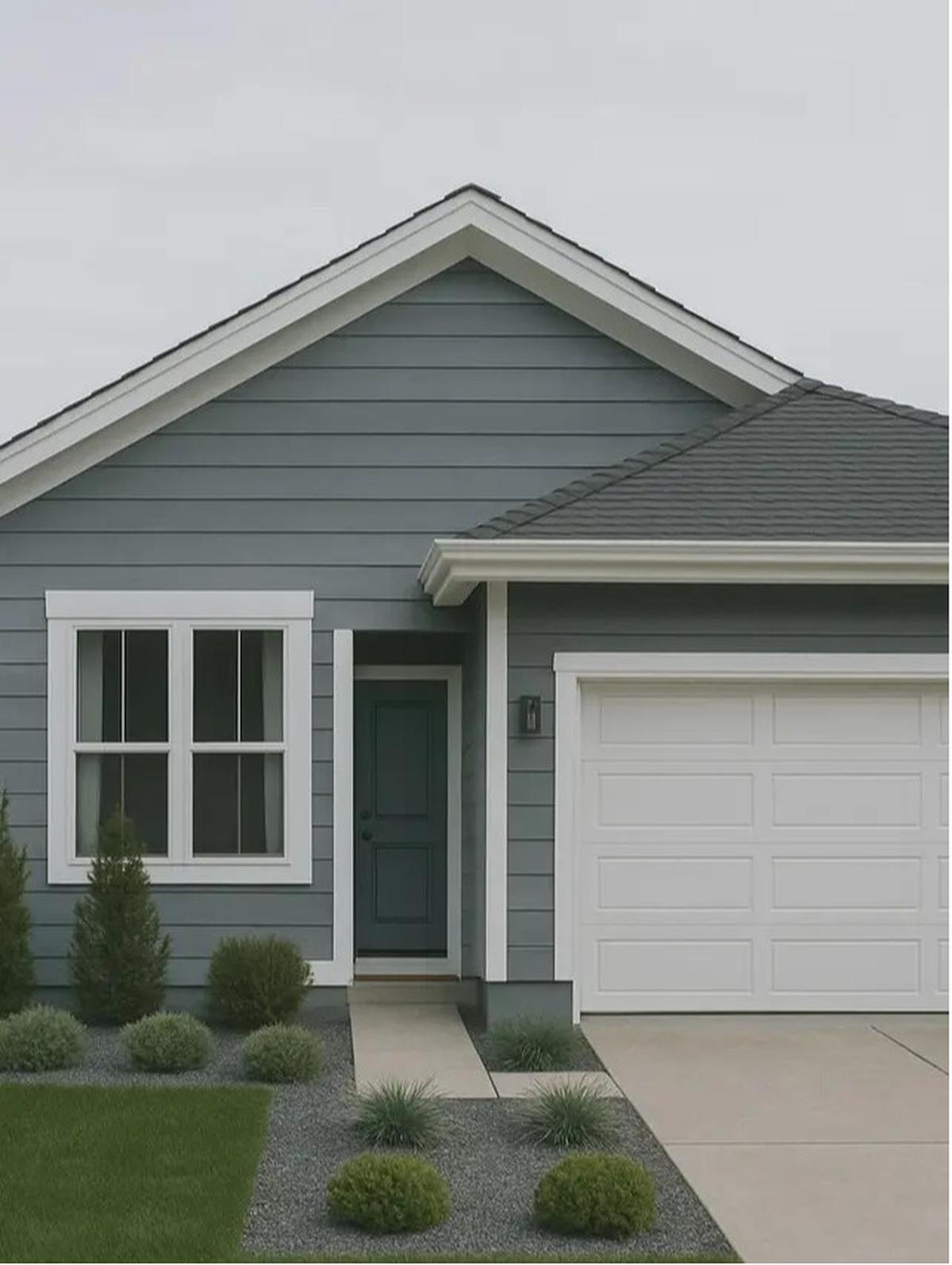 Inspirasi Cat Rumah Warna Abu/AI