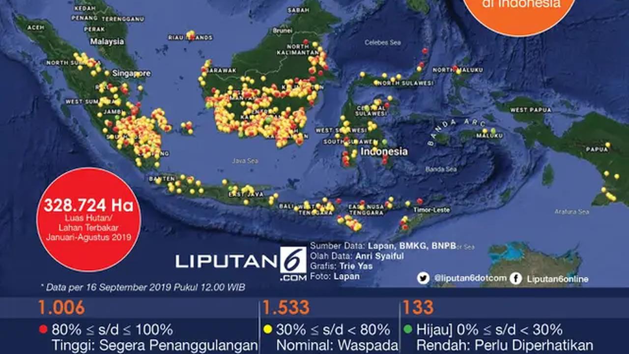 Infografis Kebakaran Hutan dan Bencana Kabut Asap di Indonesia. (Liputan6.com/Triyasni)
