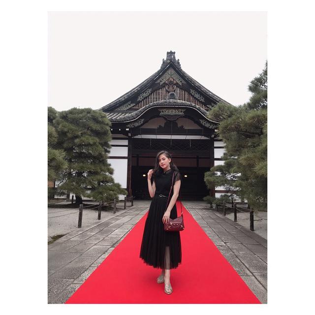 Gaya Zara JKT48 di Kyoto International Film And Art Festival (sumber: instagram/@jkt48.zara)