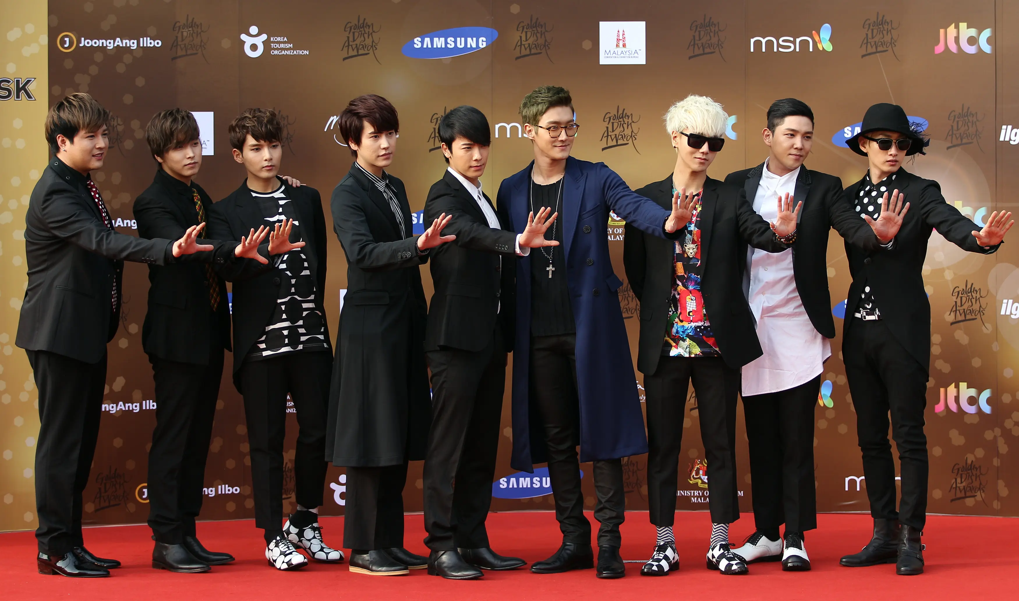 Super Junior (AFP / MOHD RASFAN)