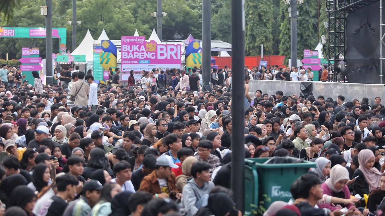 FOTO: Keseruan Jelang Buka Puasa KapanLagi Buka Bareng BRI Festival 2025
