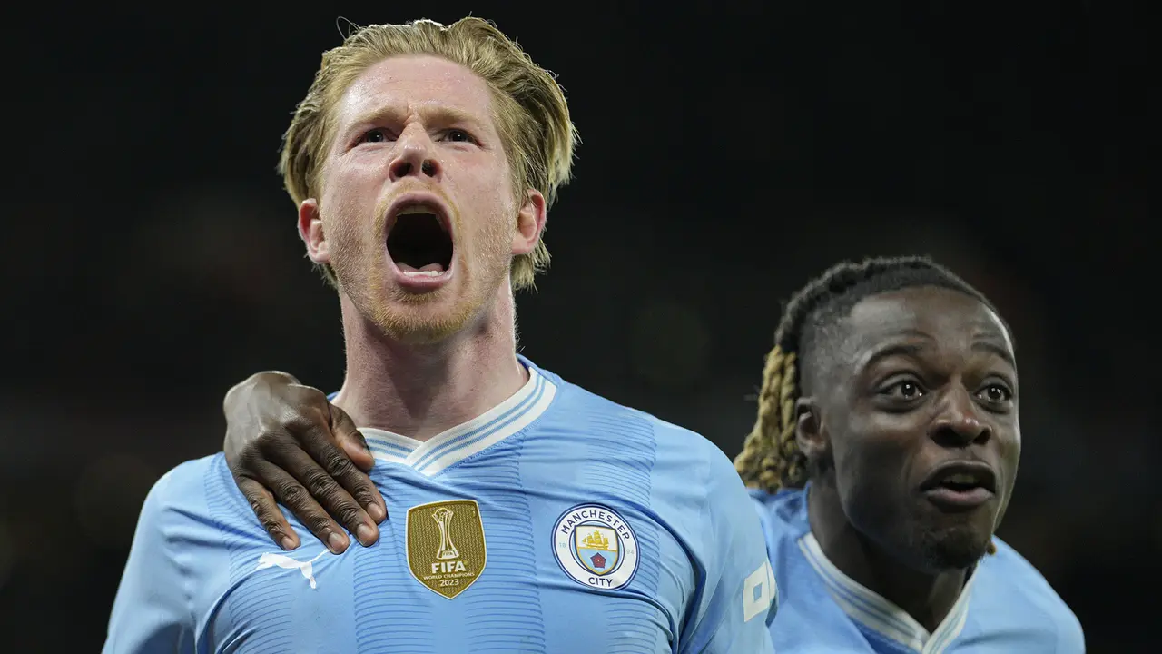 Kevin De Bruyne - Manchester City vs Real Madrid: Leg Kedua Perempatfinal Liga Champions 2023/2024