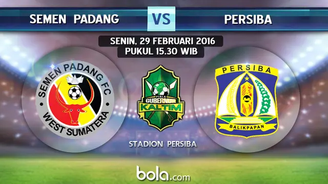 Semen Padang vs Persiba Balikpapan