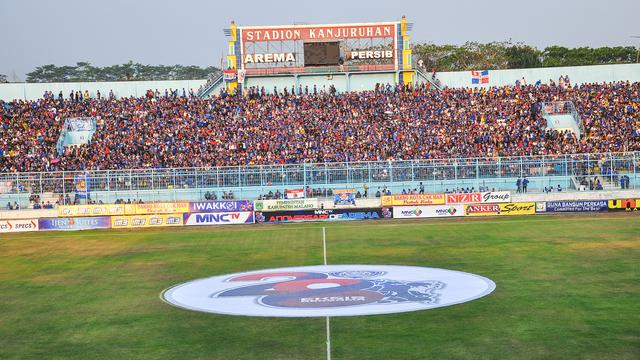 Suasana Stadion Kanjuruhan