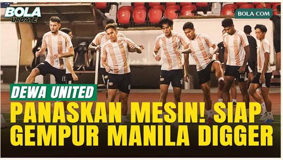 Dewa United Gelar Latihan Perdana Jelang Laga Lawan Manila Digger di AFC Challenge League