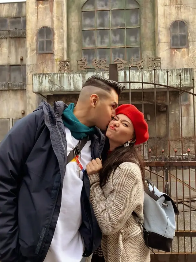 Asmirandah dan Jonas Rivano. (Foto: Instagram @asmirandah89)