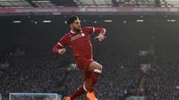 Emre Can kabarnya sudah setuju gabung dengan Juventus dan menandatangani kontrak berdurasi lima tahun yang akan diresmikan setelah membela Liverpool di final Liga Champions 2017-2018. (AFP/Oli  Scarff)