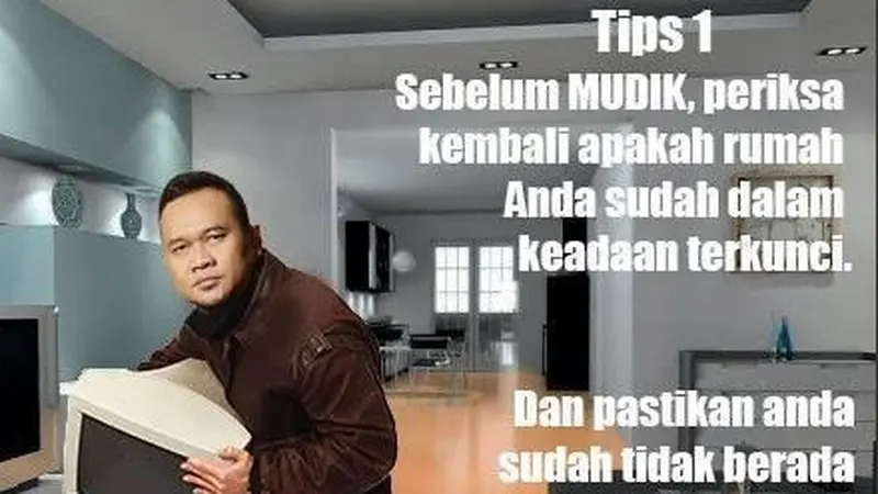 tips mudik ala cak lontong