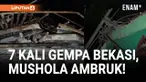 Gempa bumi berkekuatan Magnitudo 4,9 skala mengguncang Bekasi dan sekitarnya Rabu malam. Gempa diikuti sejumlah gempa susulan yang menimbulkan kerusakan di beberapa titik.