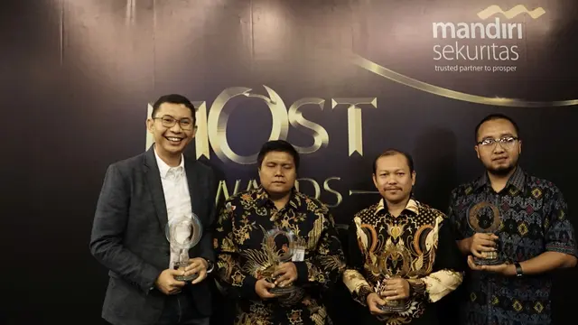 Mandiri Sekuritas menyelenggarakan MOST Awards 2020 yang merupakan ajang penghargaan bagi para investor individu inspiratif di pasar modal.