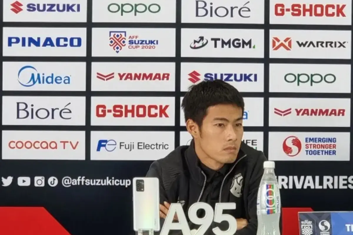 Salah satu pemain andalan Thailand di AFF 2020, Sarach Yooyen.