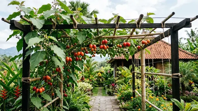 Terung Belanda, Tanaman Buah yang Bisa Dirambatkan di Pagar atau Pergola/AI Generated