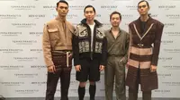 Temma Prasetio bakal membawa karya rancangannya ke panggung Dubai Fashion Week 2023 pada 11 Maret 2023 mendatang. (Liputan6.com/Putu Elmira)