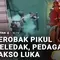 Gerobak Pikul Meledak, Pedagang Bakso Luka