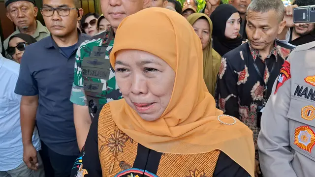 Gubernur Jawa Timur Khofifah Indar Parawansa dan Forkopimda Jawa Timur Sowan Jokowi