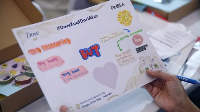 Collaging Your Way to Confidence with Dove