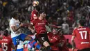 Tampil dengan kekuatan terbaik, Barcelona sudah mendapatkan tantangan sulit sejak babak pertama. Hingga babak pertama berakhir, skor 0-0 untuk kedua tim bertahan. (AP Photo)