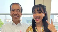 Setelah menyatakan mundur dari aksi dukung mendukung capres Pemilu 2024, Nirina Zubir menulis pesan terbuka kepada Presiden Jokowi soal mafia tanah. (Foto: Dok. Instagram @nirinazubir_)