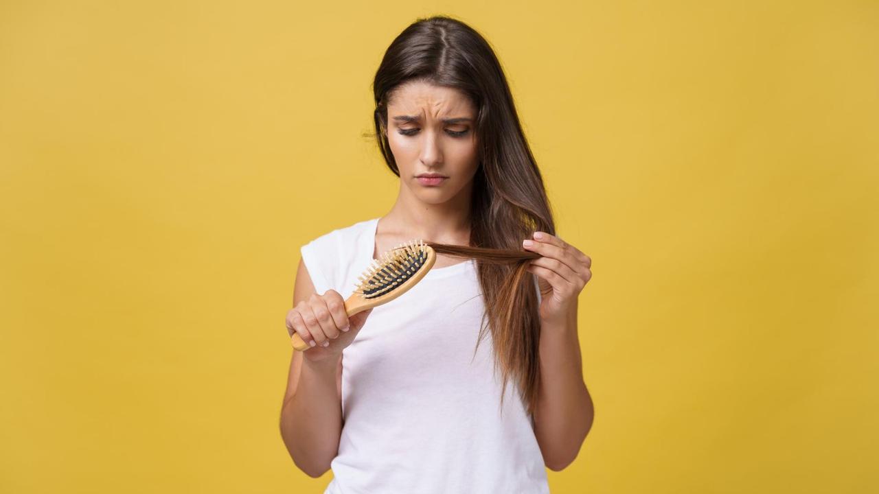 Ilustrasi rambut rontok