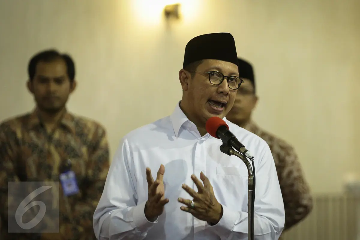 Menag Resmikan Pemajangan Kiswah dari Raja Salman di Istiqlal