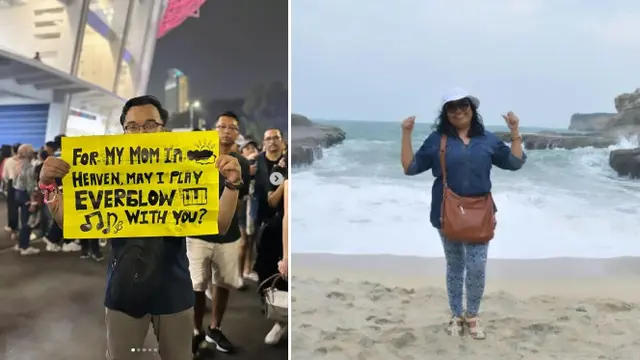 Inilah Kisah Dua Fans Coldplay yang Diajak Naik Panggung dan Bernyanyi Bareng Chris Martin (instagram.com/ruddyoctavian/)