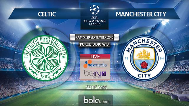 Liga Champions_Celtic Vs Manchester City (Bola.com/Adreanus TItus)