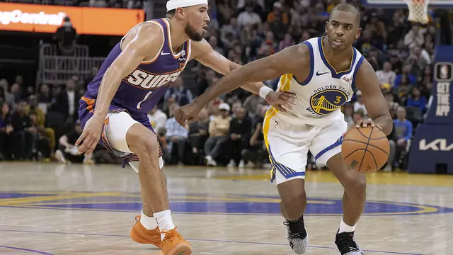 Duel sengit Suns melawan Warriors pada hari pertama NBA 2023/2024