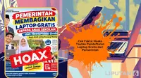 Cek fakta pendaftaran laptop gratis dari pemerintah
