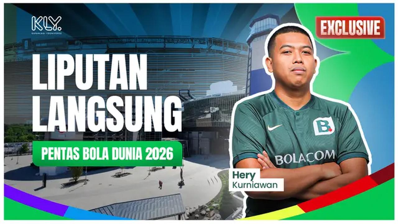 Jurnalis KLY Sports, Hery Kurniawan, peliput Piala Dunia 2026. (Multimedia KLY)