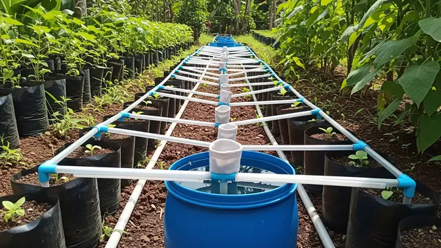 Cara Membuat Irigasi Kapiler Sederhana untuk Polybag