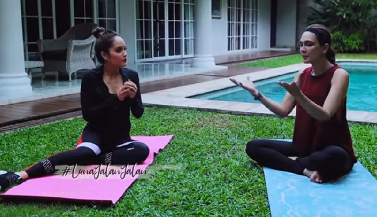 Luna Maya dan Cinta Laura (Youtube/ Luna Maya)