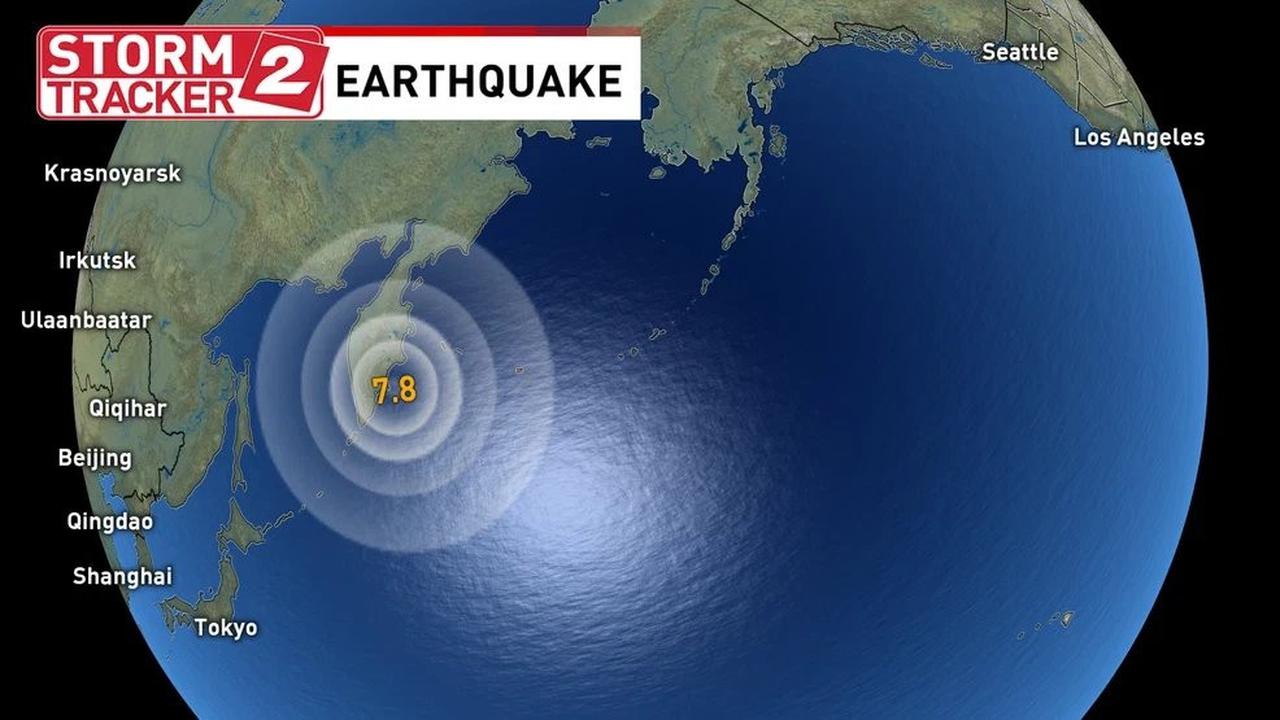 Magnitude 7.8 Earthquake Hits Kamchatka, Russia: Will It Trigger a Tsunami Warning?