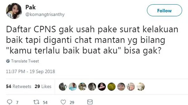 6 Curhat Konyol Warganet Ingin Daftar CPNS, Siap-Siap Ketawa Geli