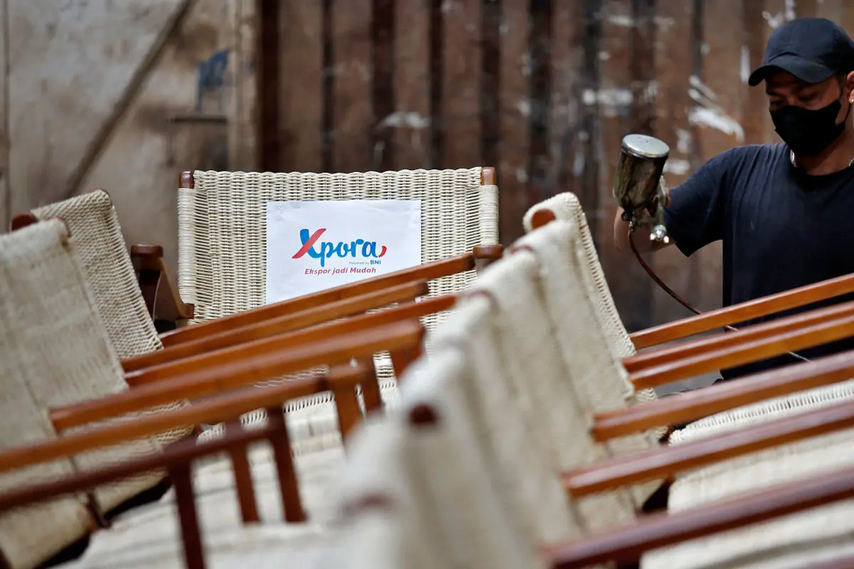 Kerajinan Rotan Sukoharjo Tembus Pasar Eropa dengan BNI Xpora