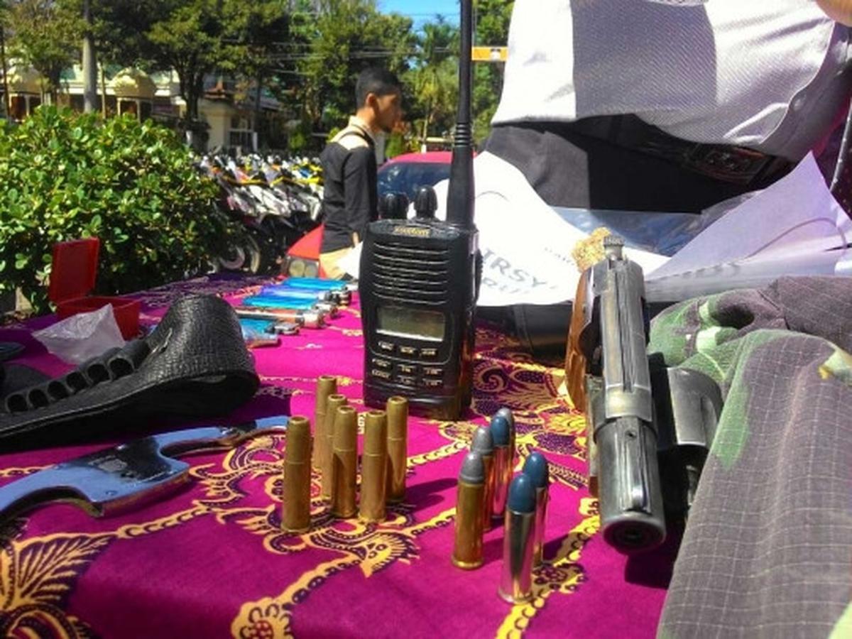 Ini barang bukti para sindikat pemerasan yang melibatkan anggota BNN