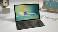 Samsung resmi memperkenalkan Galaxy Tab S10 FE Series untuk pasar Indonesia. (Liputan6.com/ Dinda Ariyani)