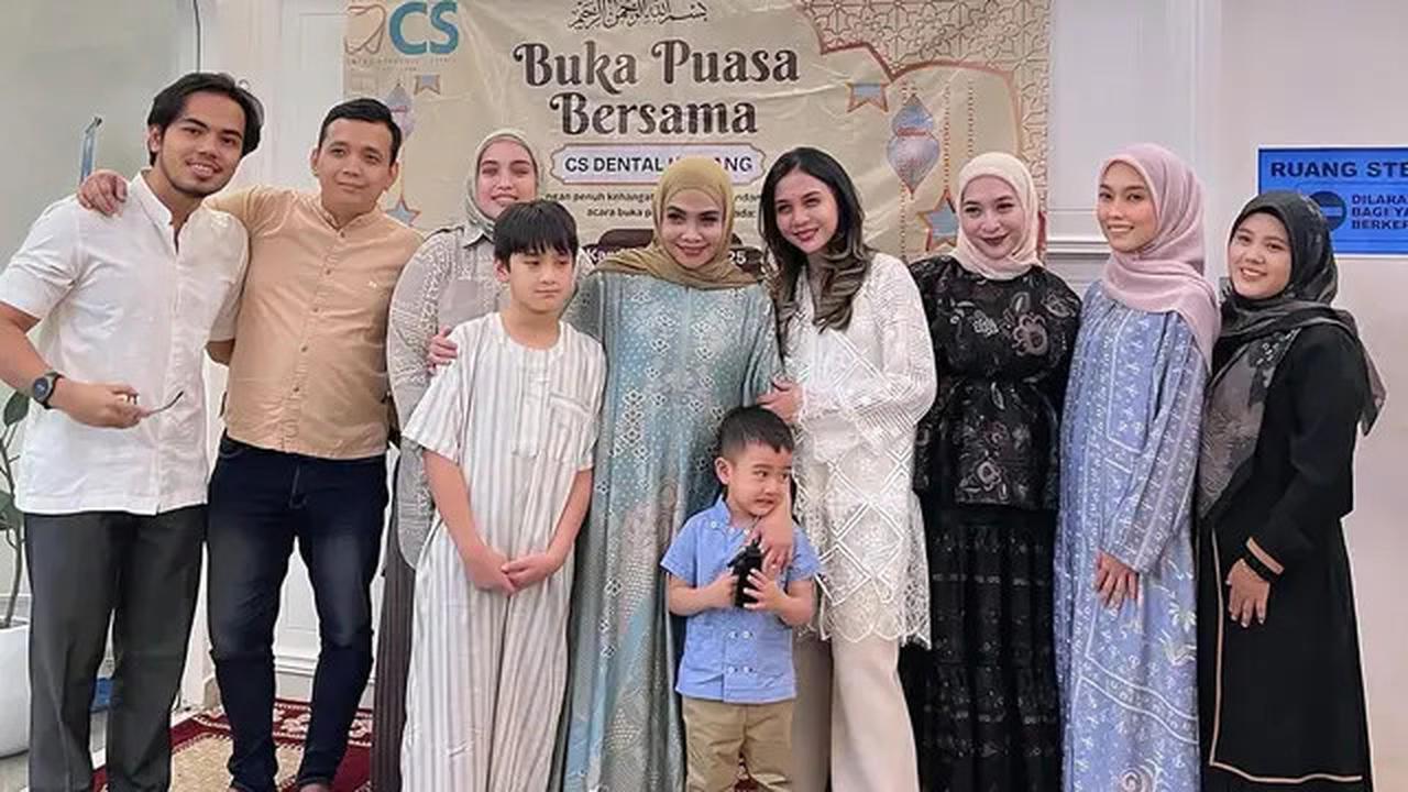 Rieta Amilia Ibunda Nagita Slavina Buka Puasa Bareng Yayasan Humu Yatim, Ajak Rafathar Hingga Cipung