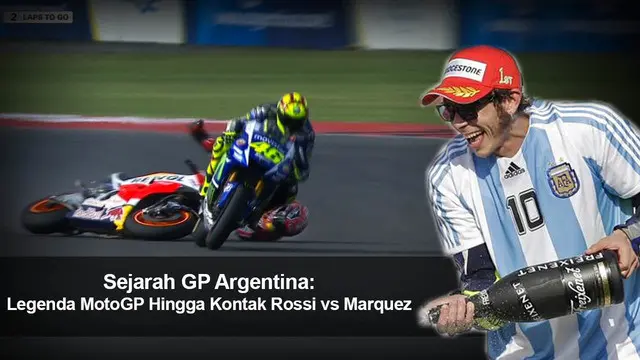 Video Preview GP Argentina dan moment penting yang terjadi pada MotoGP di Sirkuit Autodromo Termas de Rio Hondo, Argentina.