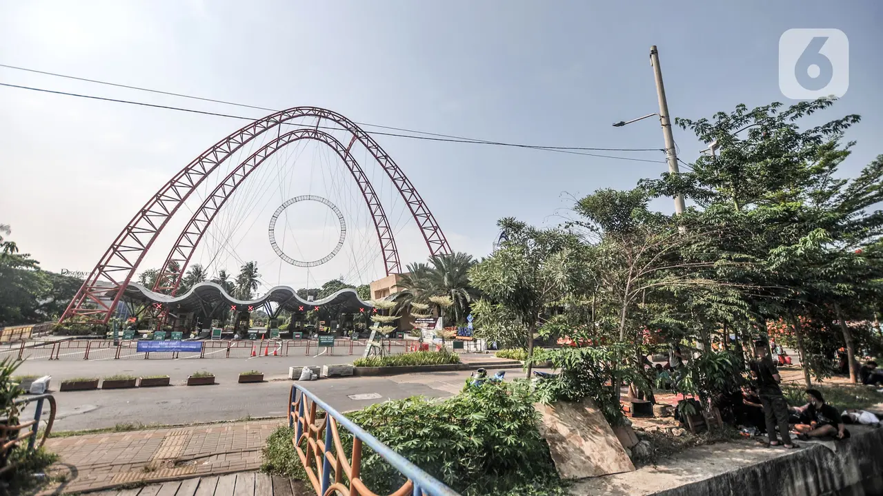 FOTO: Wisata Ancol Ditutup 2 Hari Imbas Kerumunan