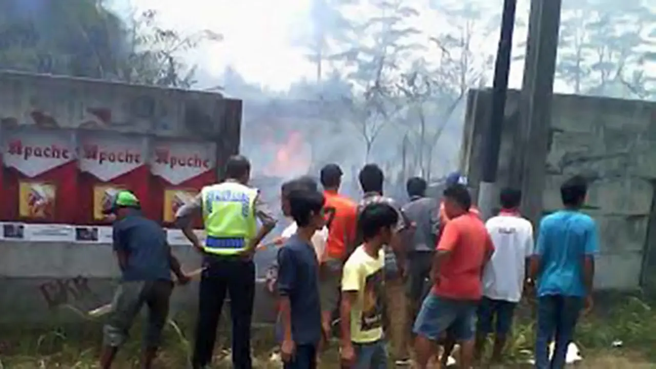 Lagi, Lahan Terbakar di Kota Hujan 