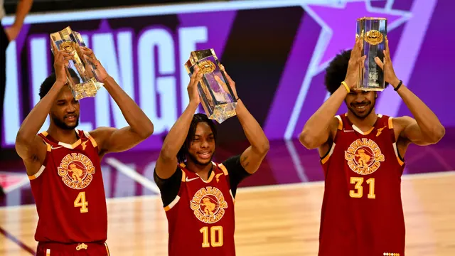 Tim Cleveland Cavaliers juara Skill Challenge di NBA All-Star 2022
