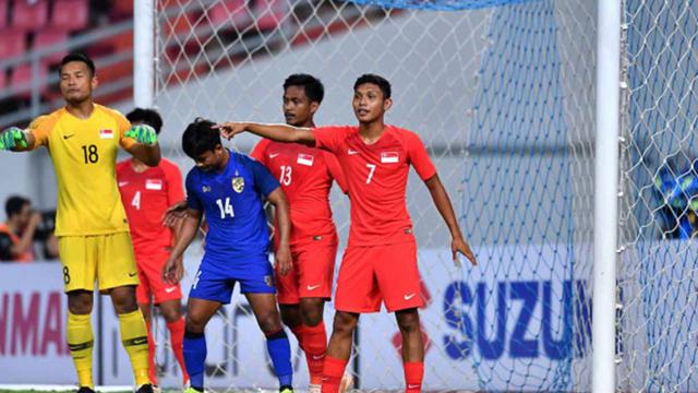 Timnas Thailand vs Timnas Singapura