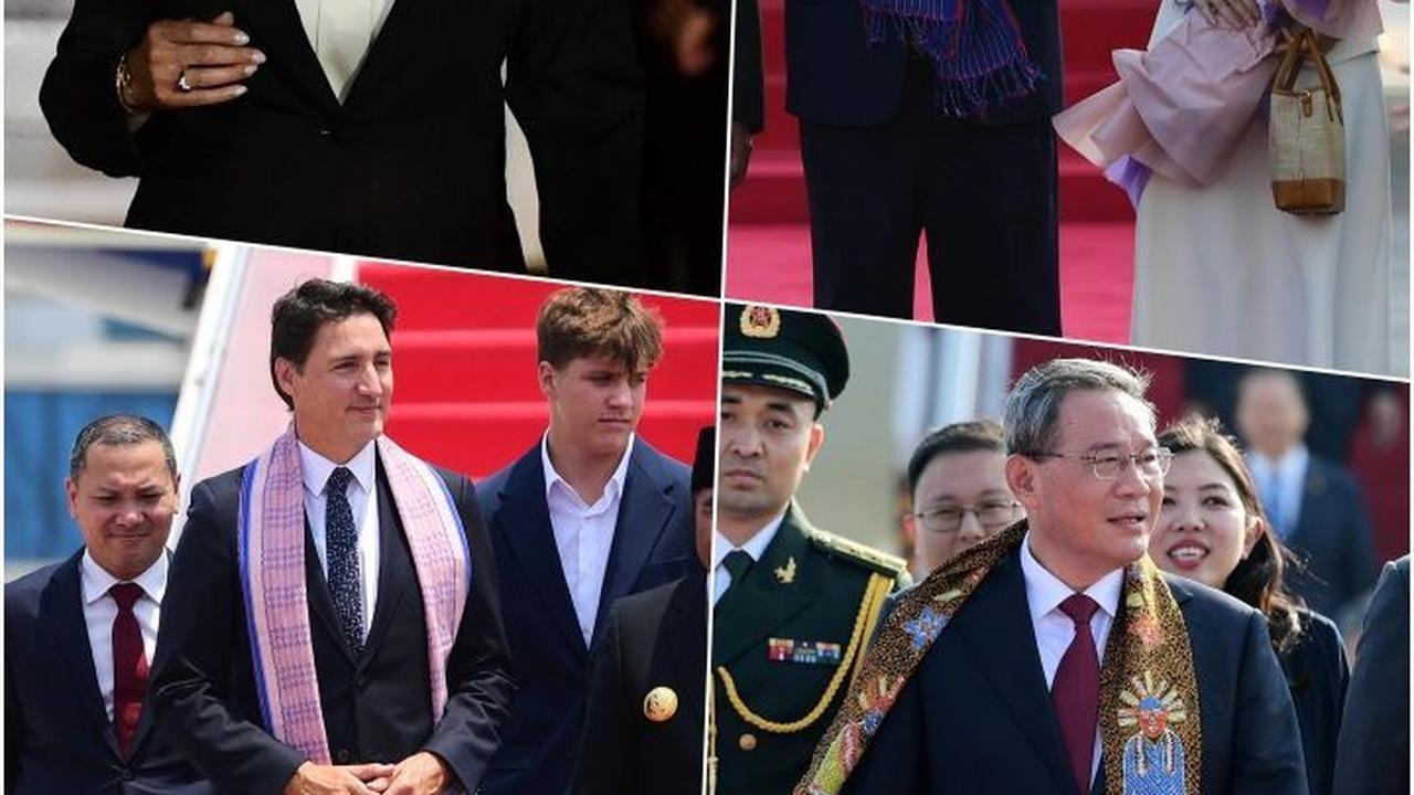 FOTO: Momen Perwakilan Negara Tiba di Indonesia, Mulai dari PM Kanada Trudeau hingga Wapres AS Kamala Harris Disambut Tarian Tradisional