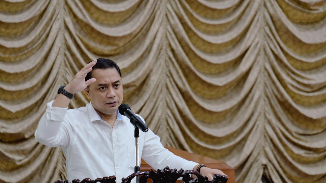 Wali Kota Surabaya Eri Cahyadi. (Dian Kurniawan/Liputan6.com)